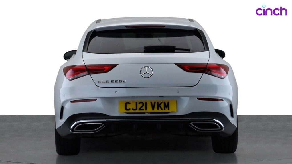 Mercedes-Benz CLA Class 1.3 Cla250e 15.6Kwh Amg Line Premium Plus Coupe White #6