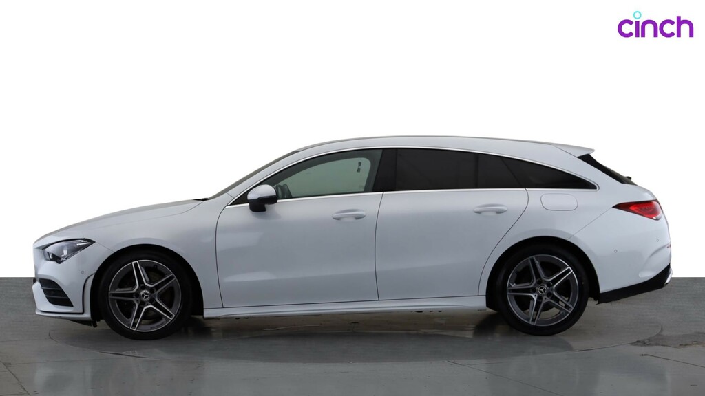 Mercedes-Benz CLA Class 1.3 Cla250e 15.6Kwh Amg Line Premium Plus Coupe White #9