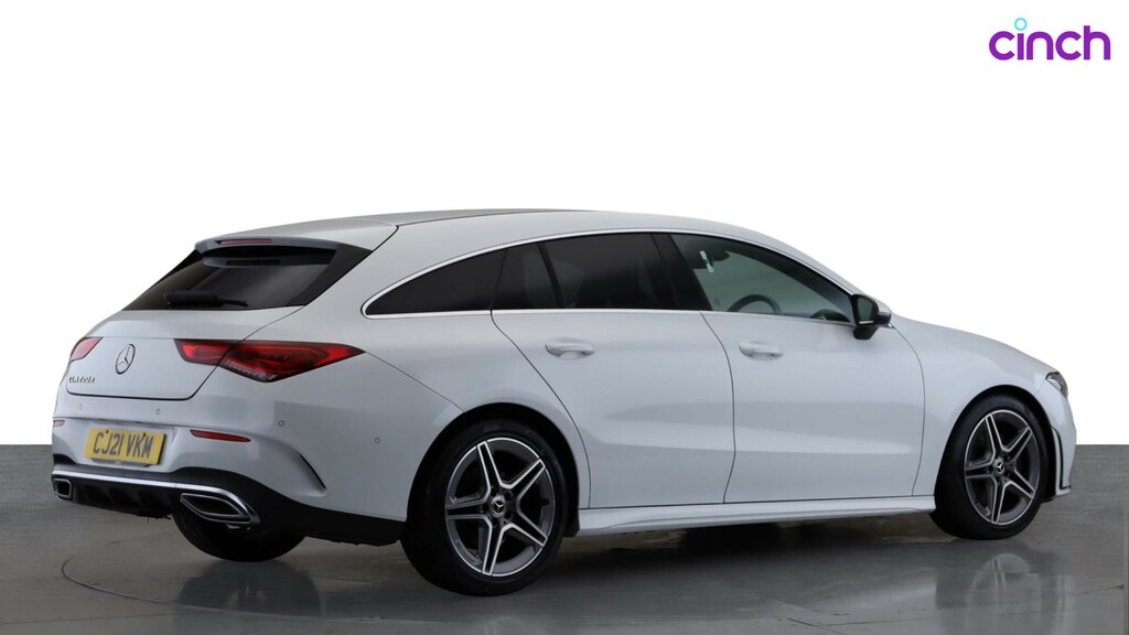 Mercedes-Benz CLA Class 1.3 Cla250e 15.6Kwh Amg Line Premium Plus Coupe White #5