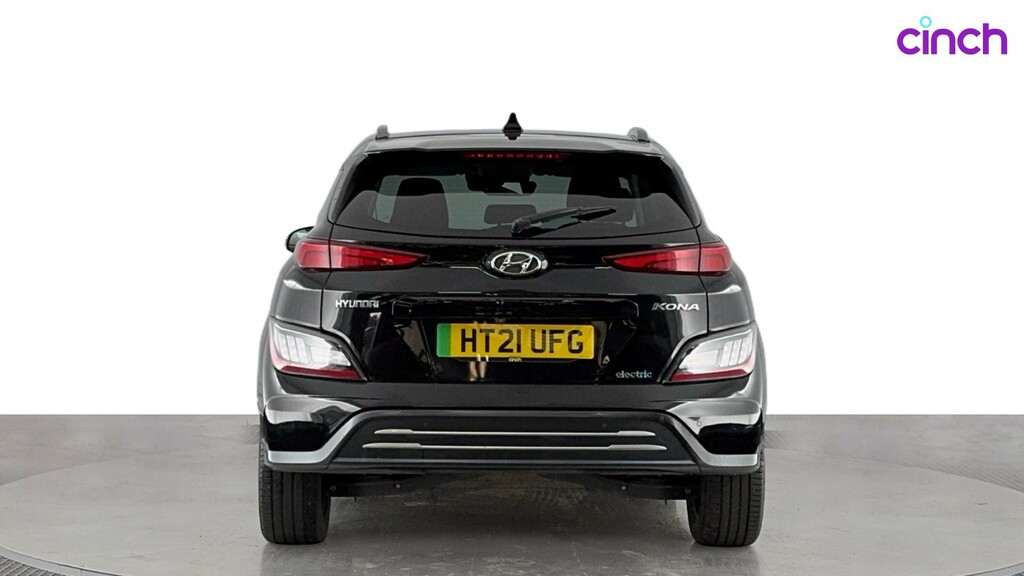 Hyundai Kona Kona Premium Ev White #4