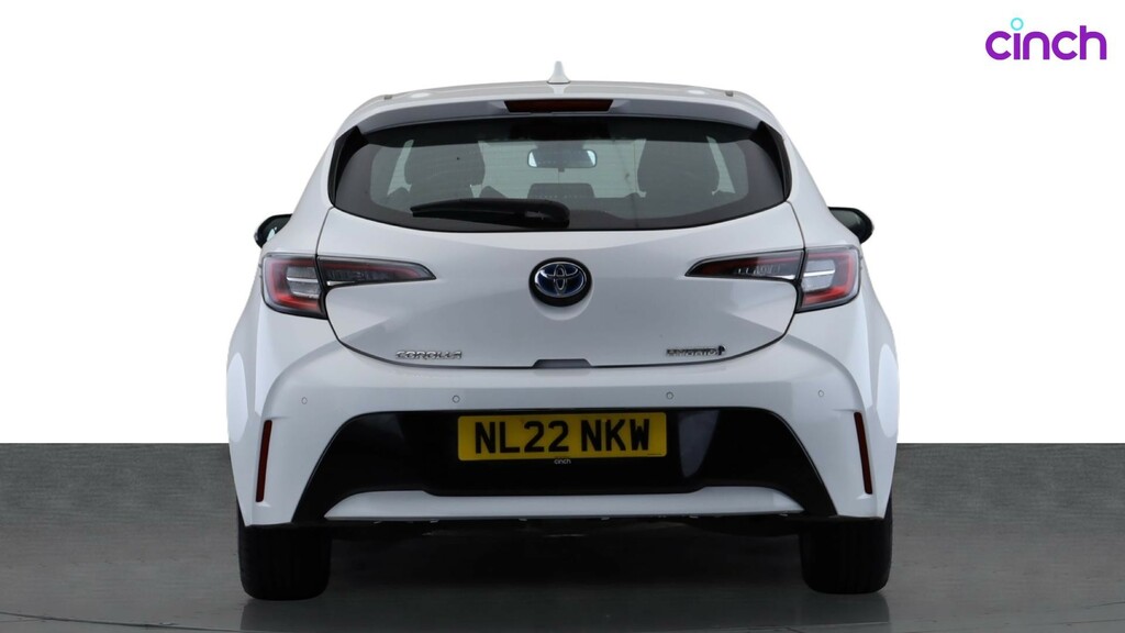 Toyota Corolla 1.8 Vvt-i Hybrid Icon Tech Cvt White #5