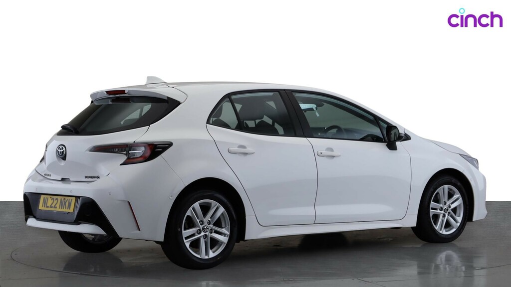 Toyota Corolla 1.8 Vvt-i Hybrid Icon Tech Cvt White #4