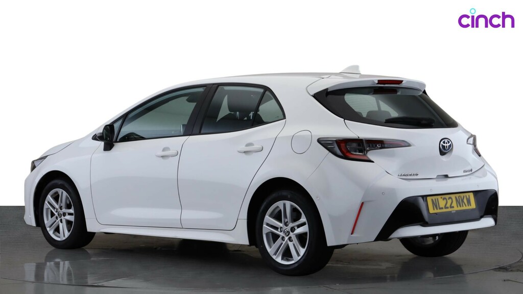 Toyota Corolla 1.8 Vvt-i Hybrid Icon Tech Cvt White #6