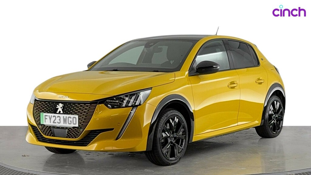 Peugeot e-208 100Kw Gt 50Kwh Blue #7