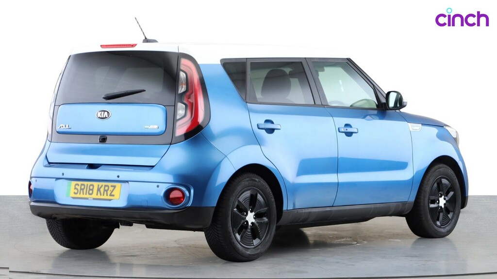 Kia Soul 30Kwh Ev Suv White #5