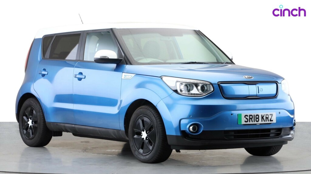 Kia Soul 30Kwh Ev Suv White #1