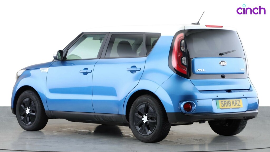 Kia Soul 30Kwh Ev Suv White #7