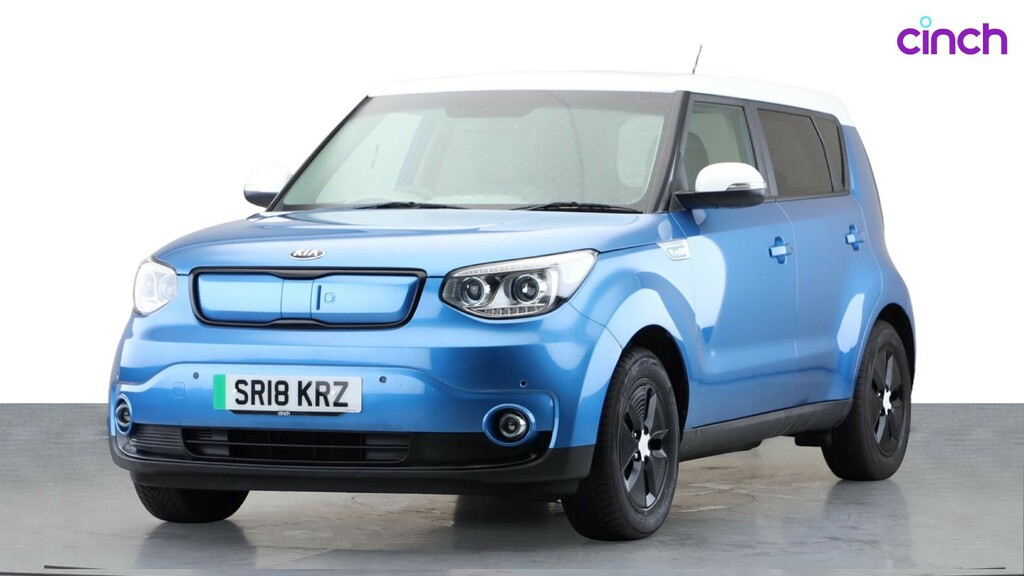 Kia Soul 30Kwh Ev Suv White #9