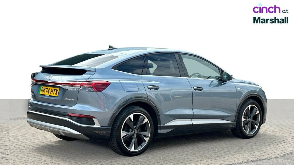 Audi Q4 E Tron Audi Q4 E-tron Estate 210Kw 45 82Kwh S Line Au Purple #3