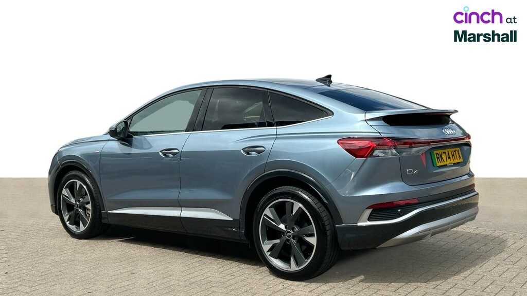 Audi Q4 E Tron Audi Q4 E-tron Estate 210Kw 45 82Kwh S Line Au Purple #5