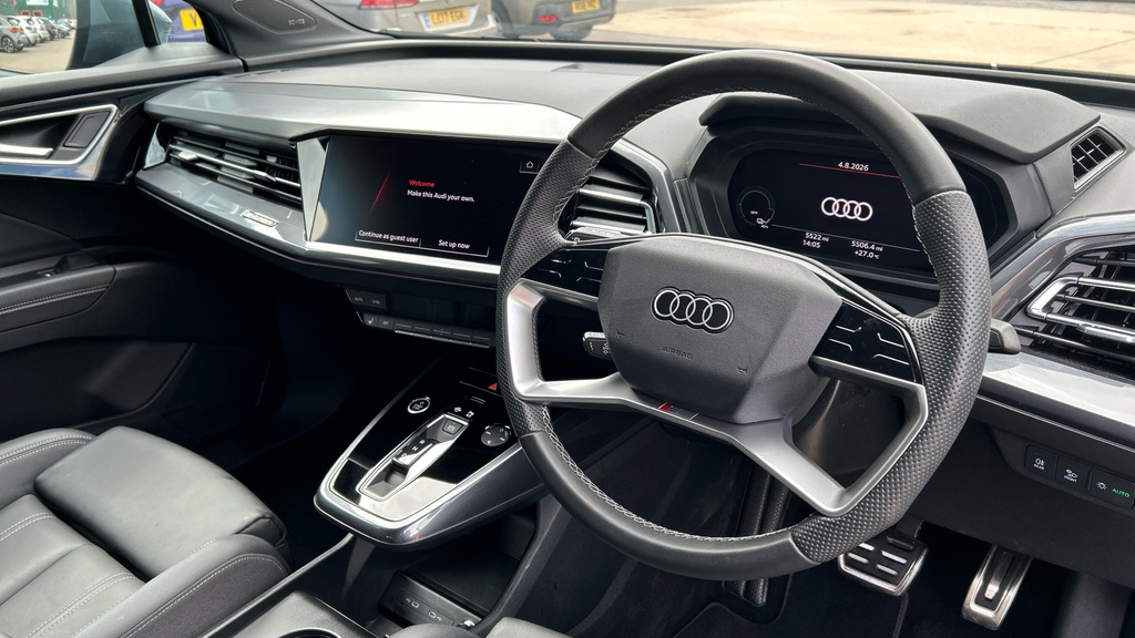 Audi Q4 E Tron Audi Q4 E-tron Estate 210Kw 45 82Kwh S Line Au Purple #9