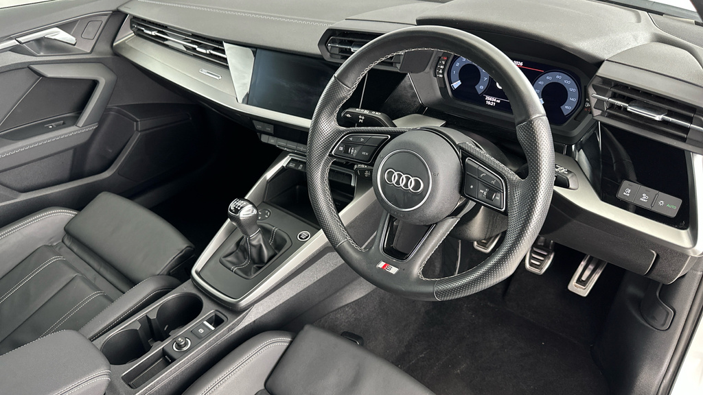 Audi A3 1.5 Tfsi 35 S Line Saloon S Tronic Blue #9