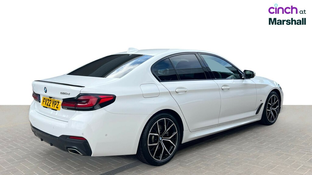 BMW 5 Series 530D Xdrive Mht M Sport Blue #3