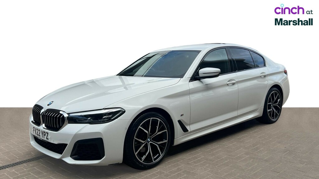 BMW 5 Series 530D Xdrive Mht M Sport Blue #8