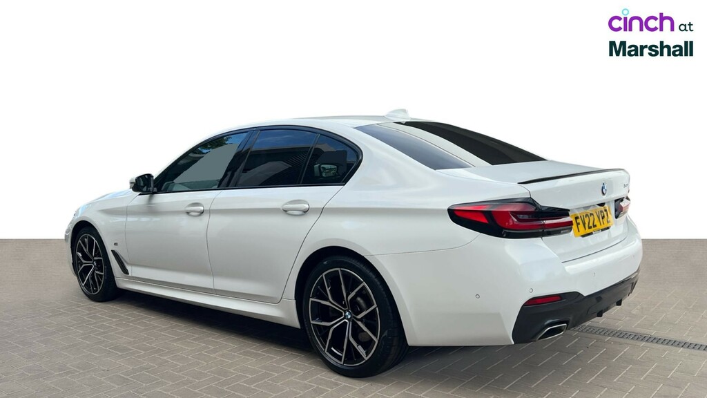 BMW 5 Series 530D Xdrive Mht M Sport Blue #5