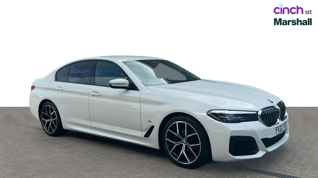 BMW 5 Series 530D Xdrive Mht M Sport Blue #1