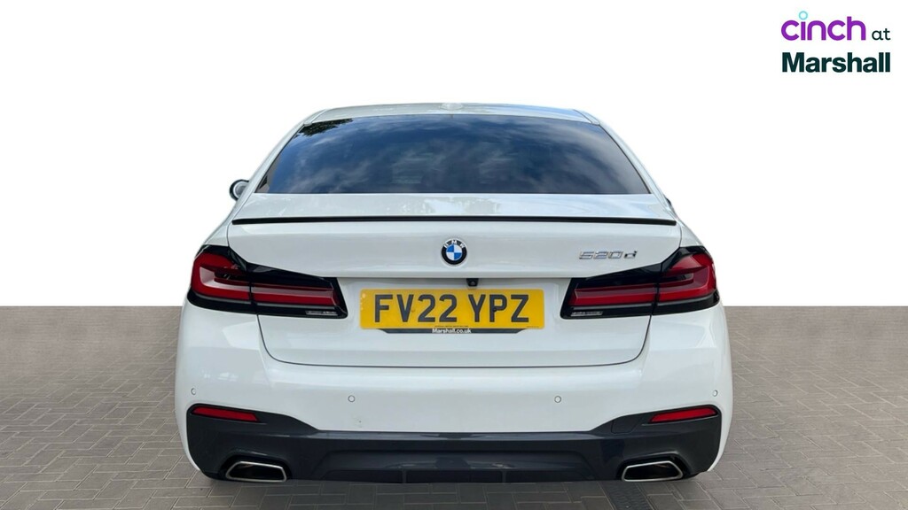 BMW 5 Series 530D Xdrive Mht M Sport Blue #4