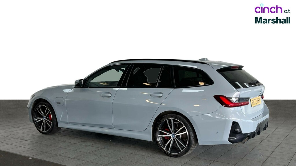 BMW 3 Series 330E M Sport Touring Blue #8