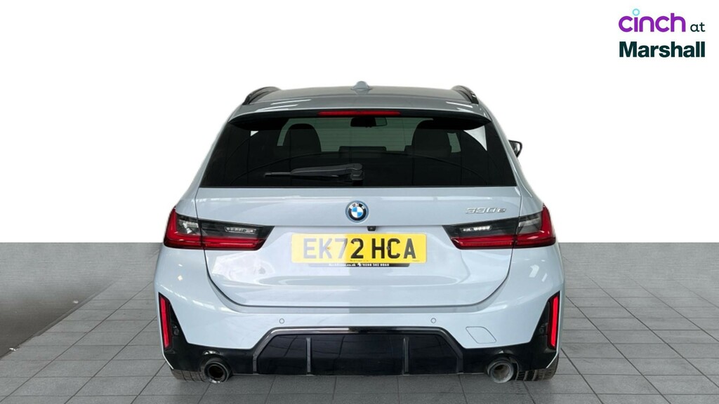 BMW 3 Series 330E M Sport Touring Blue #4