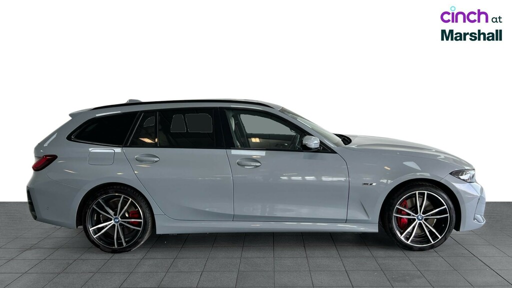 BMW 3 Series 330E M Sport Touring Blue #2