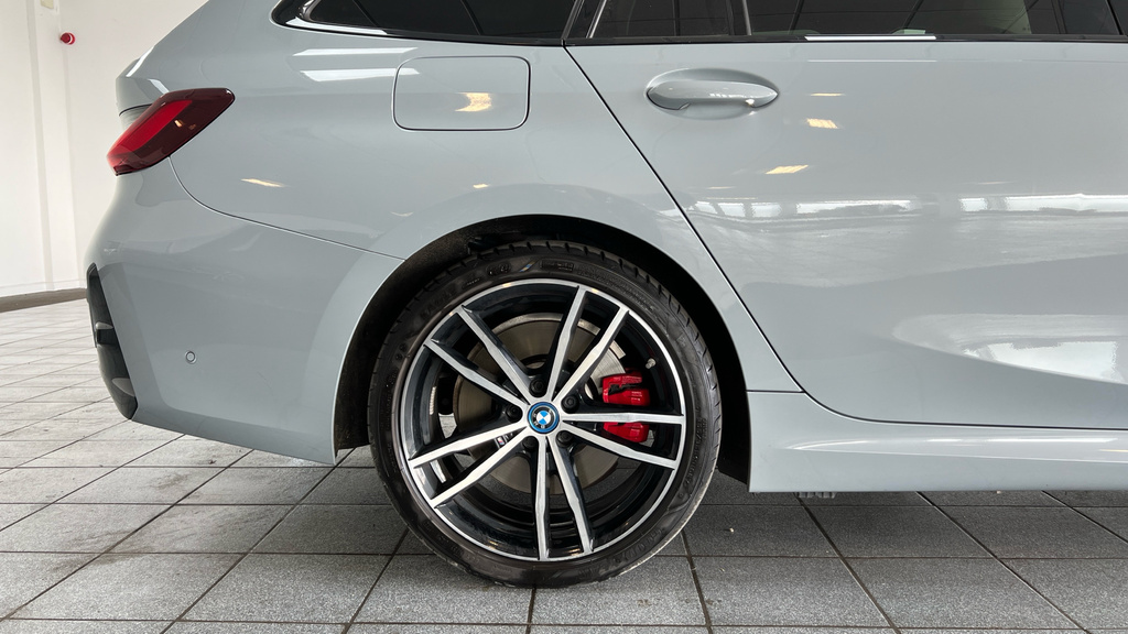 BMW 3 Series 330E M Sport Touring Blue #34