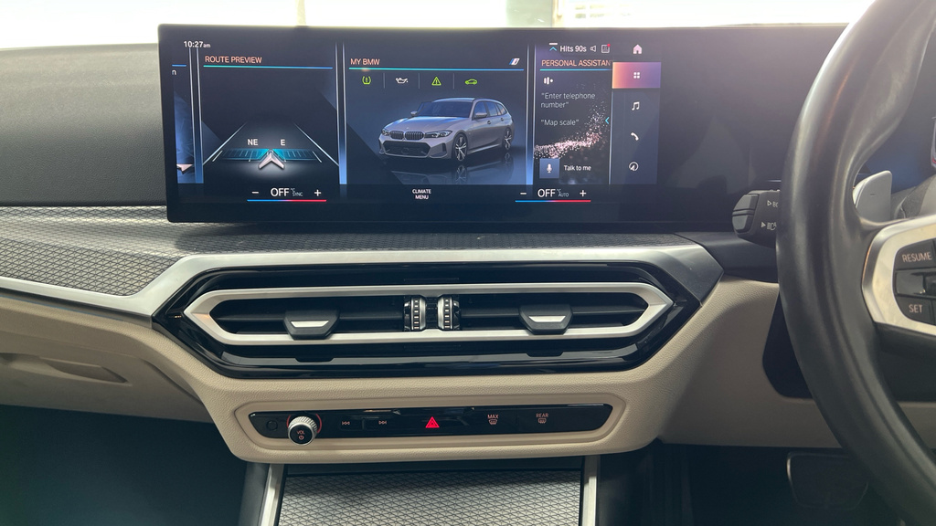 BMW 3 Series 330E M Sport Touring Blue #21