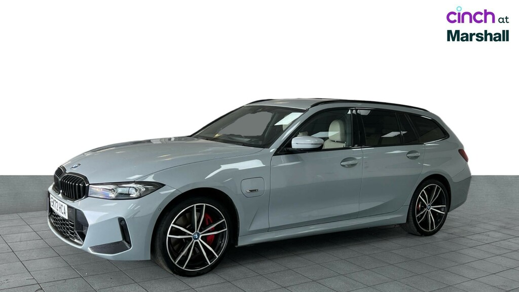 BMW 3 Series 330E M Sport Touring Blue #10