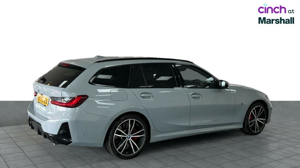 BMW 3 Series 330E M Sport Touring Blue #3
