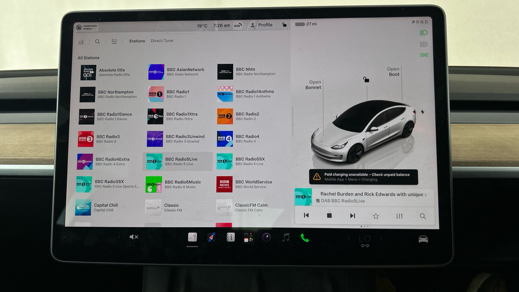 Tesla Model 3 Saloon Rwd 241 Bhp Cruise Cont Red #18