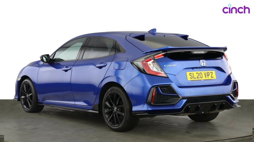 Honda Civic Civic 1.6 I-dtec Sr Euro 6 Ss 5Dr2020 Honda Blue #5