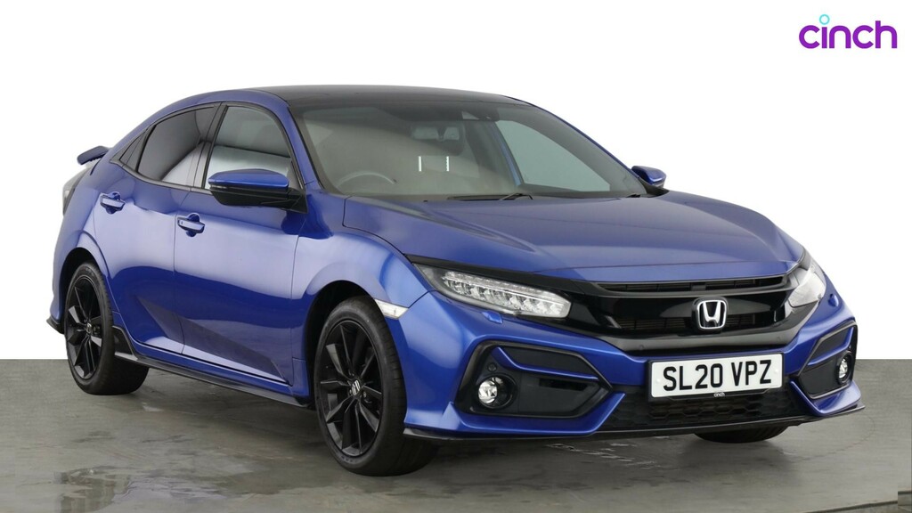 Honda Civic Civic 1.6 I-dtec Sr Euro 6 Ss 5Dr2020 Honda Blue #1