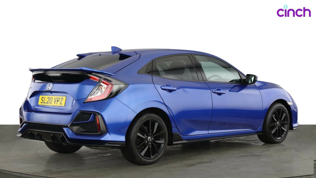 Honda Civic Civic 1.6 I-dtec Sr Euro 6 Ss 5Dr2020 Honda Blue #3