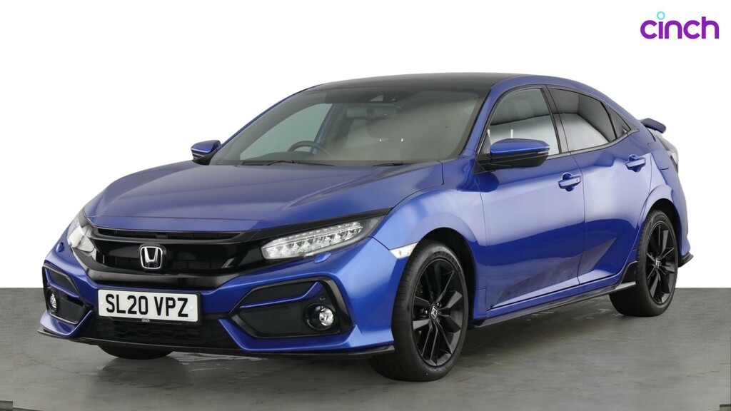 Honda Civic Civic 1.6 I-dtec Sr Euro 6 Ss 5Dr2020 Honda Blue #7