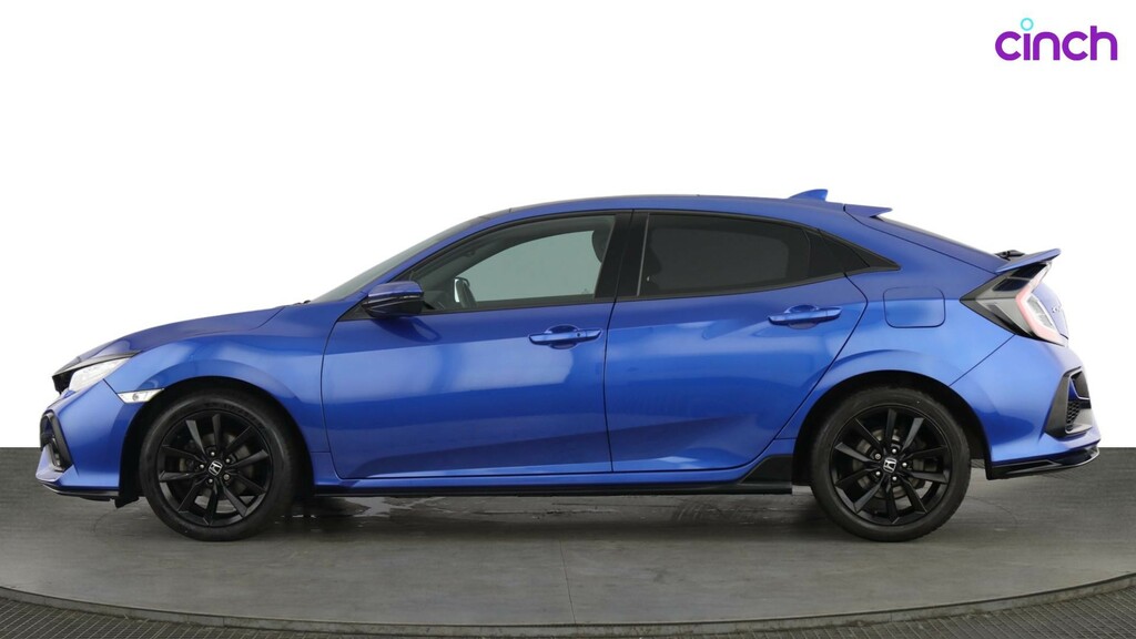 Honda Civic Civic 1.6 I-dtec Sr Euro 6 Ss 5Dr2020 Honda Blue #6