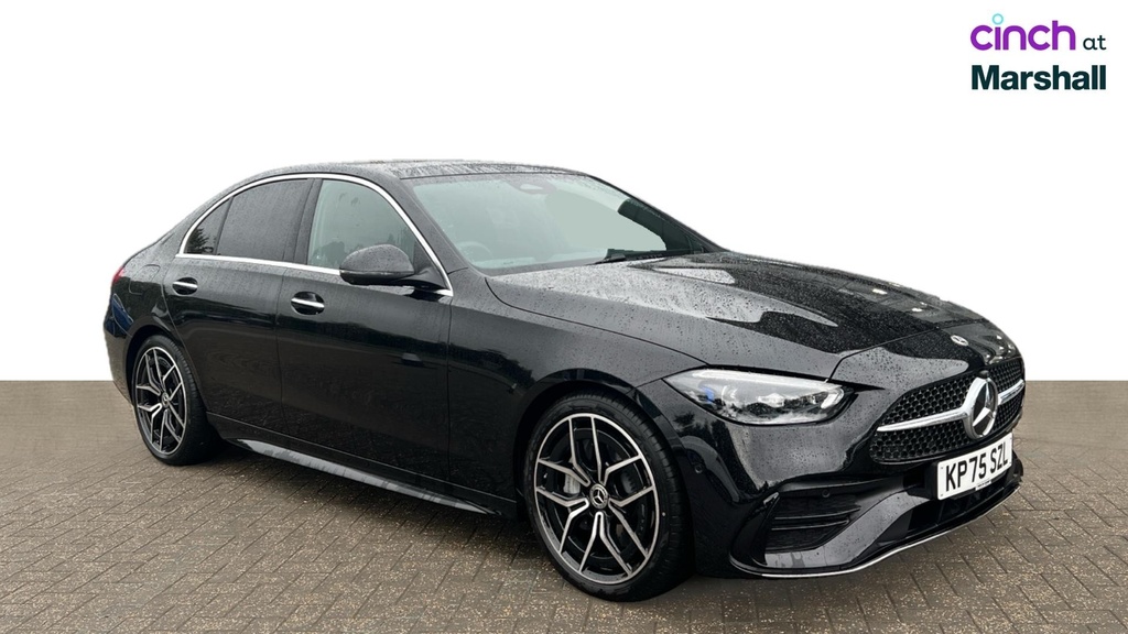 Mercedes-Benz C Class C200 Amg Line 9G-tronic 2025 Black #1