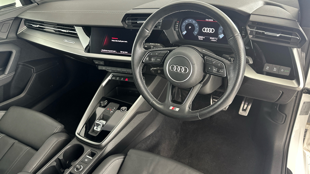 Audi A3 2.0 Tdi 30 Sport Saloon Euro 6 Black #9