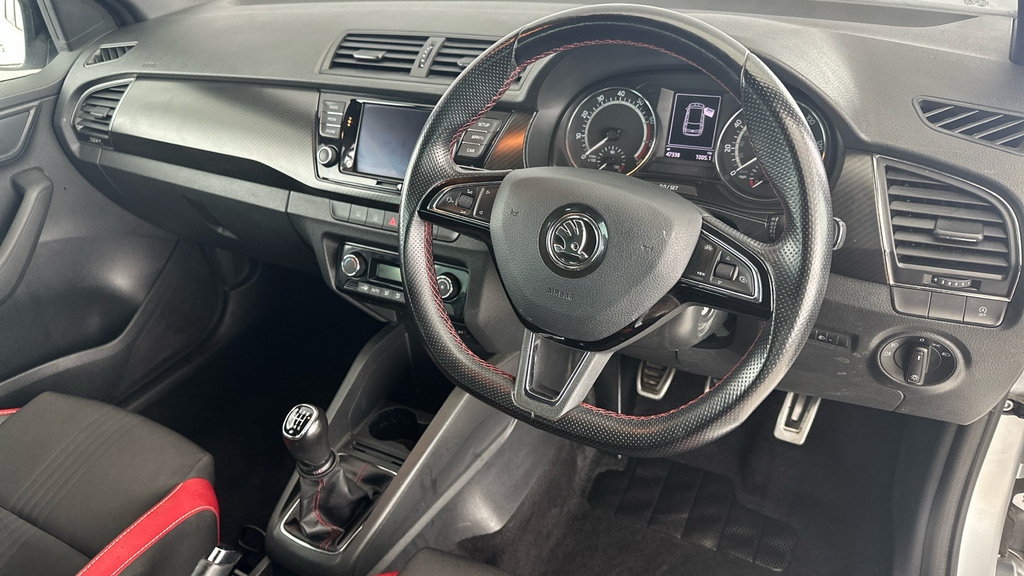 Skoda Fabia Monte Carlo Tsi Dsg White #9