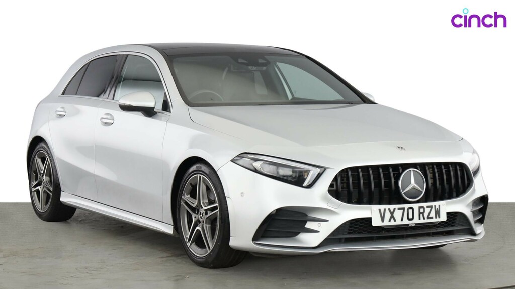 Mercedes-Benz A Class 1.5 A180d Amg Line Euro 6 Ss White #1