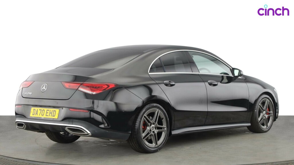 Mercedes-Benz CLA Class Saloon 1.3 Cla180 Amg Line Premium Plus 2 Coupe Black #3