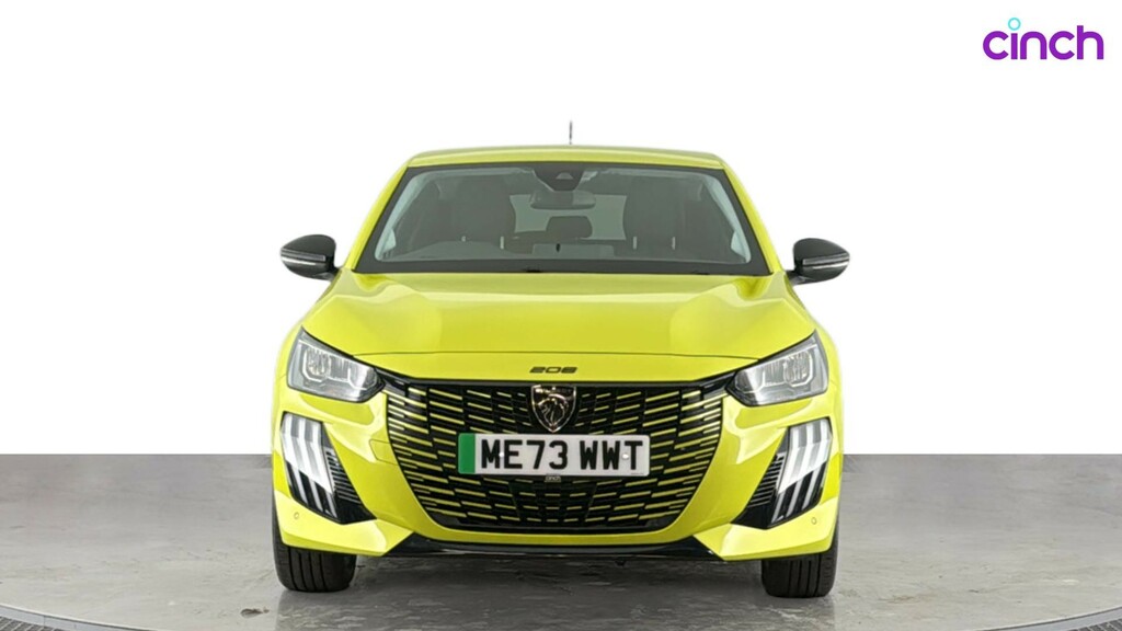 Peugeot e-208 100Kw Allure 50Kwh Yellow #8
