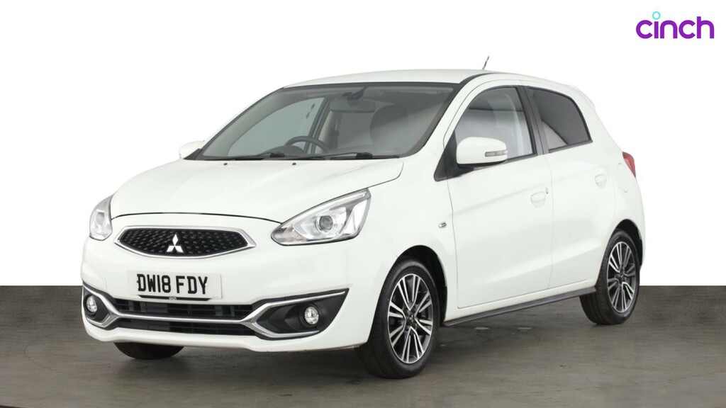 Mitsubishi Mirage 1.2 Juro Hatchback Cvt Euro 6 Ss 79 Black #6