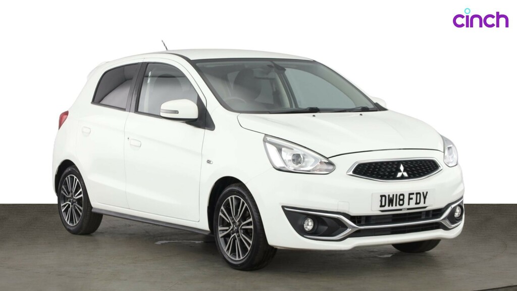 Mitsubishi Mirage 1.2 Juro Hatchback Cvt Euro 6 Ss 79 Black #1