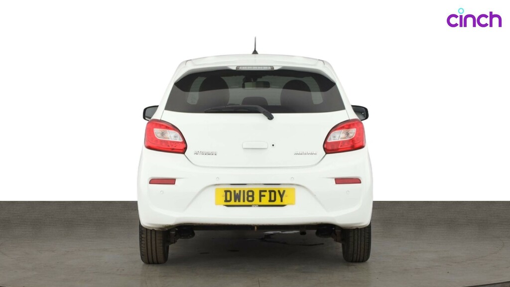 Mitsubishi Mirage 1.2 Juro Hatchback Cvt Euro 6 Ss 79 Black #4