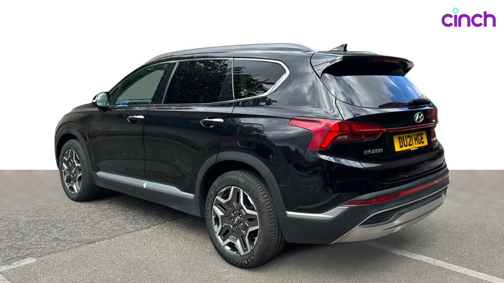 Hyundai Santa Fe 1.6 Tgdi Hybrid White #5