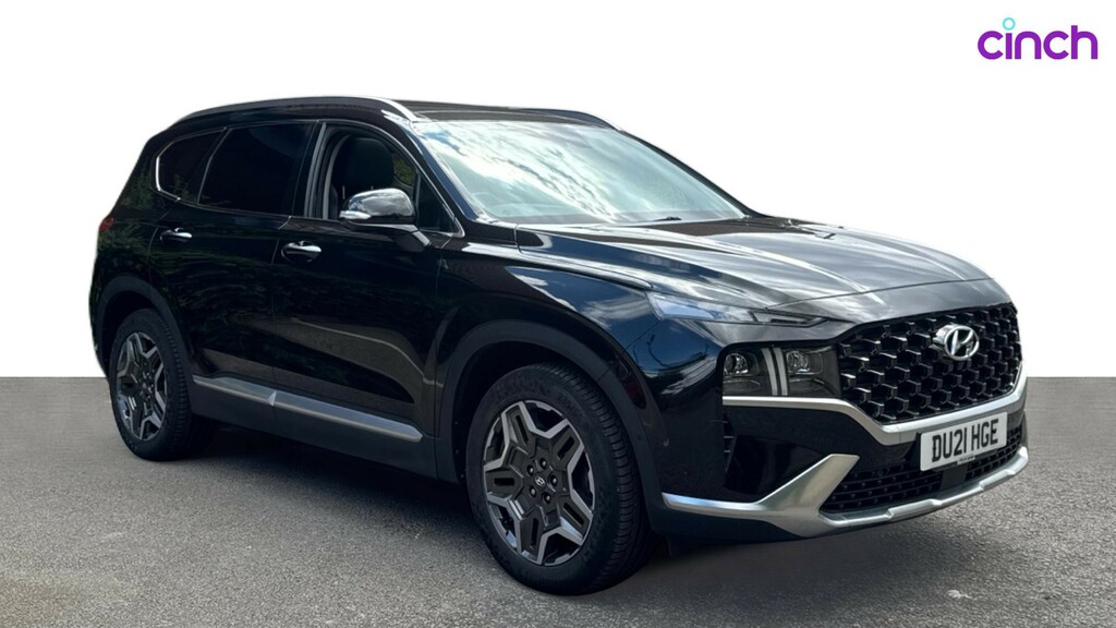 Hyundai Santa Fe 1.6 Tgdi Hybrid White #1