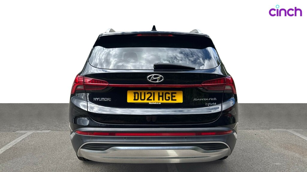 Hyundai Santa Fe 1.6 Tgdi Hybrid White #4