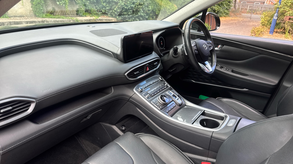 Hyundai Santa Fe 1.6 Tgdi Hybrid White #10