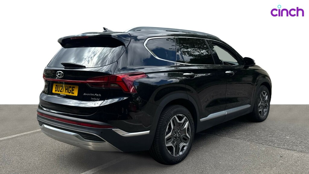 Hyundai Santa Fe 1.6 Tgdi Hybrid White #3