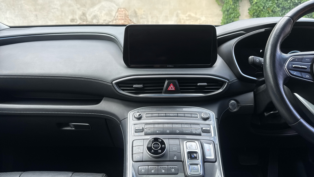 Hyundai Santa Fe 1.6 Tgdi Hybrid White #12