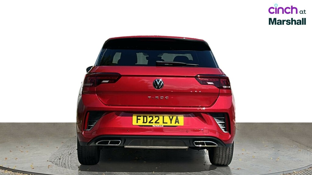 Volkswagen T-Roc 1.5 Tsi R-line Dsg Grey #4